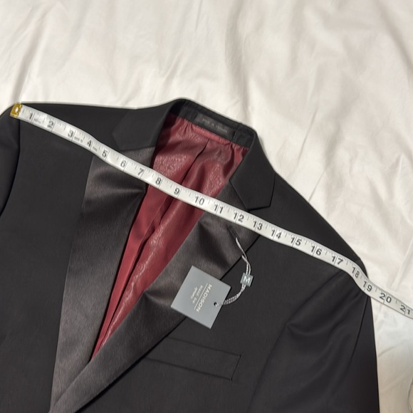 Madison black tie options blazers Tuxedo Jacket polyester and nylon blend. - Picture 9 of 16